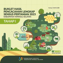 Buklet Hasil Pencacahan Lengkap Sensus Pertanian 2023 - Tahap I Kabupaten Tapanuli Selatan